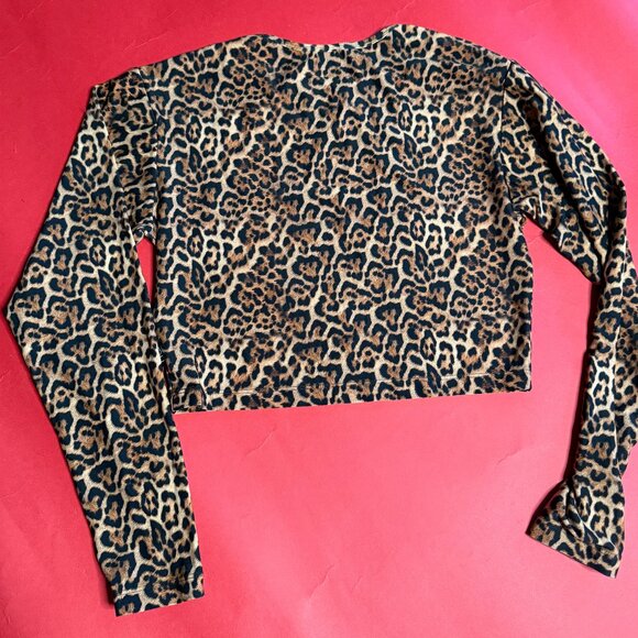 Upcycled Crop Tops Bundle – Animal Print and Punk Print, Street Style, Size M/L - Picture 9 of 12